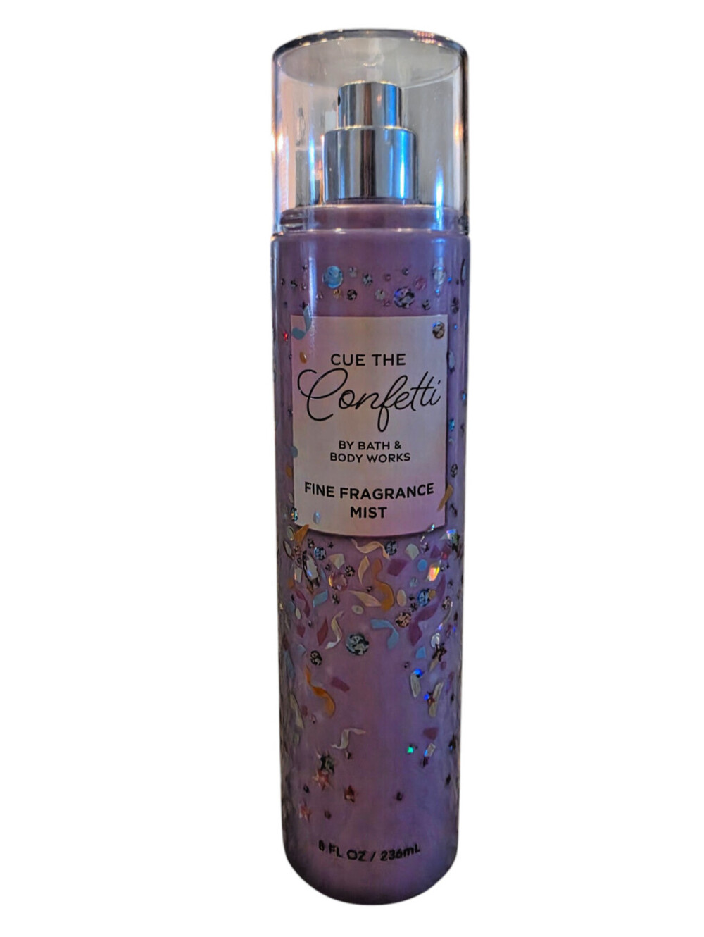 Bath & Body Works Purple CUE THE CONFETTI Blackberry Fragrance Mist 8oz New